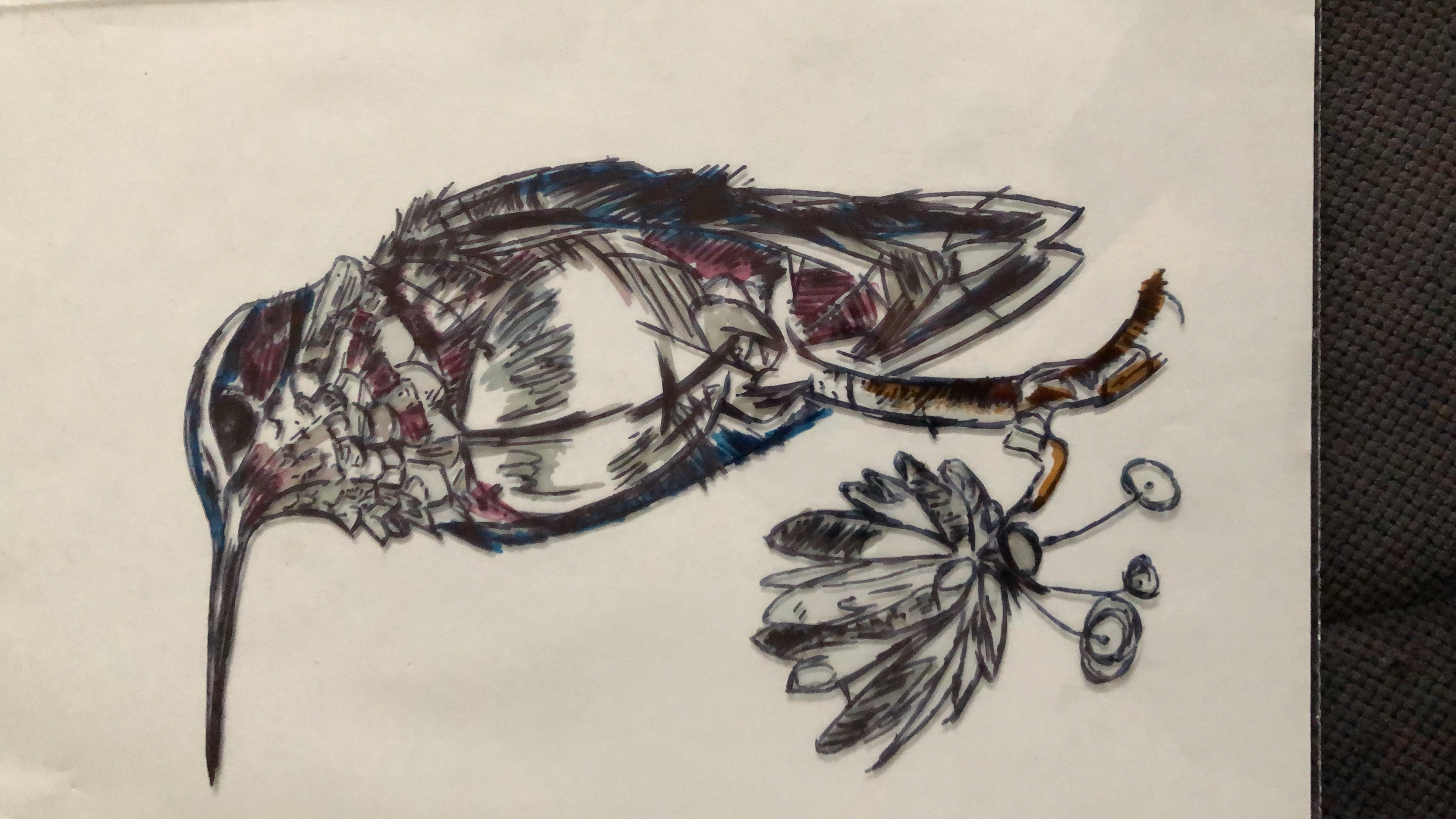 Dessin sur verre 3