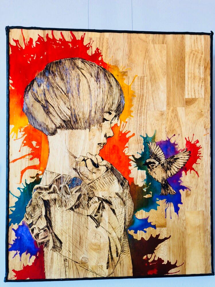 Little Girl and the Bird